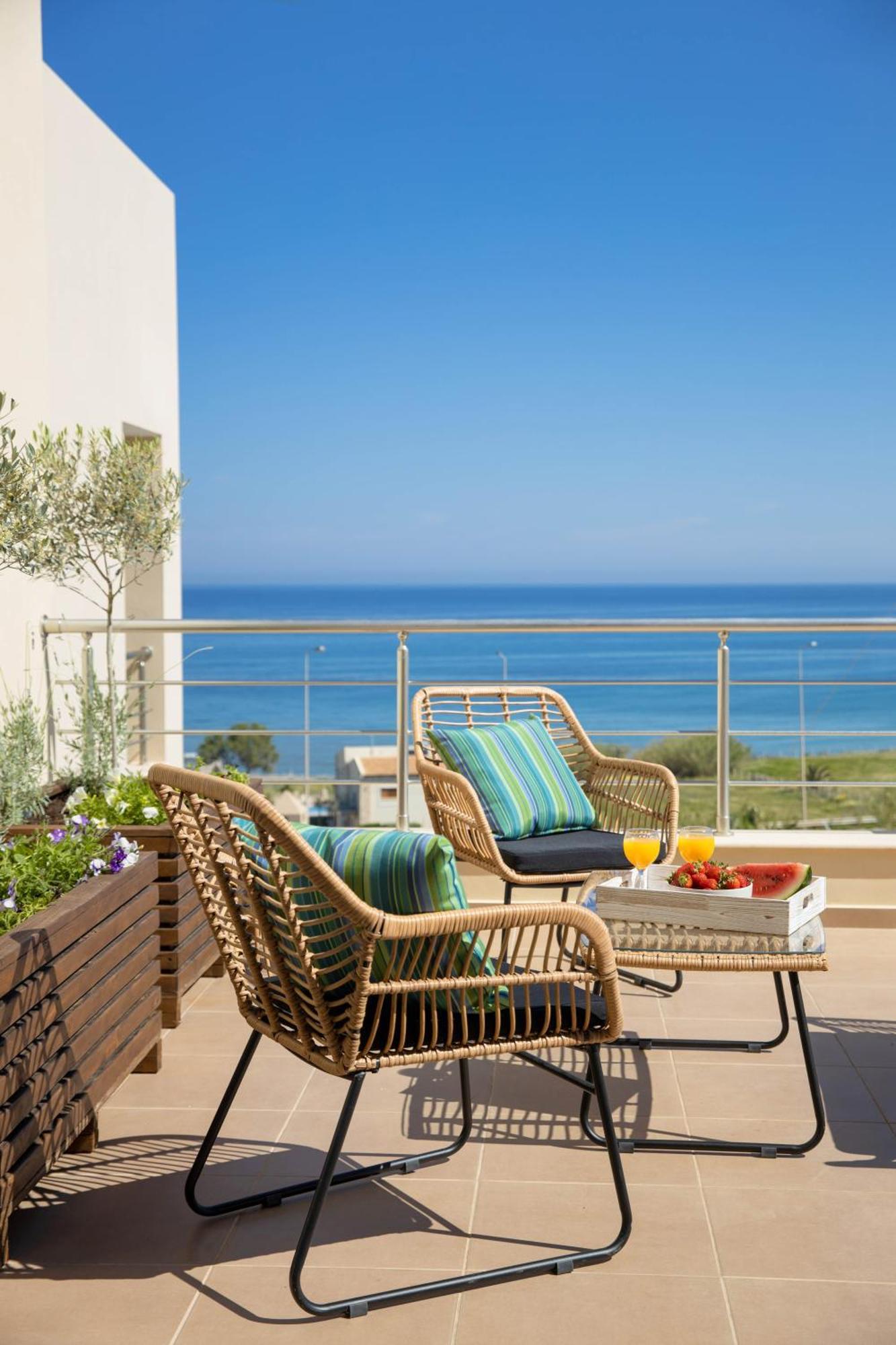 "Peach" - Sea View Maisonette By Sky Hill Resorts Παγκαλοχώρι Εξωτερικό φωτογραφία