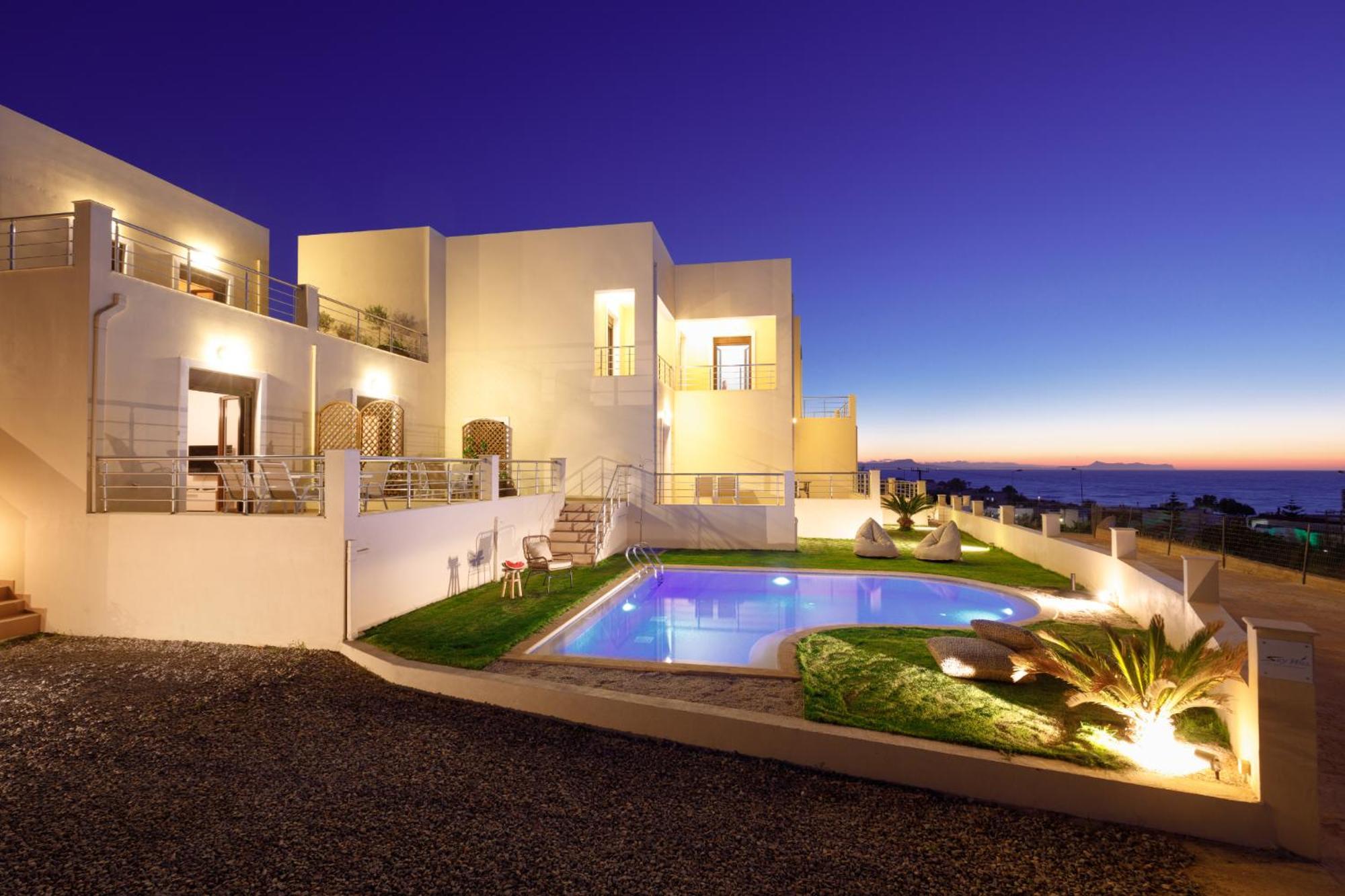 "Peach" - Sea View Maisonette By Sky Hill Resorts Παγκαλοχώρι Εξωτερικό φωτογραφία