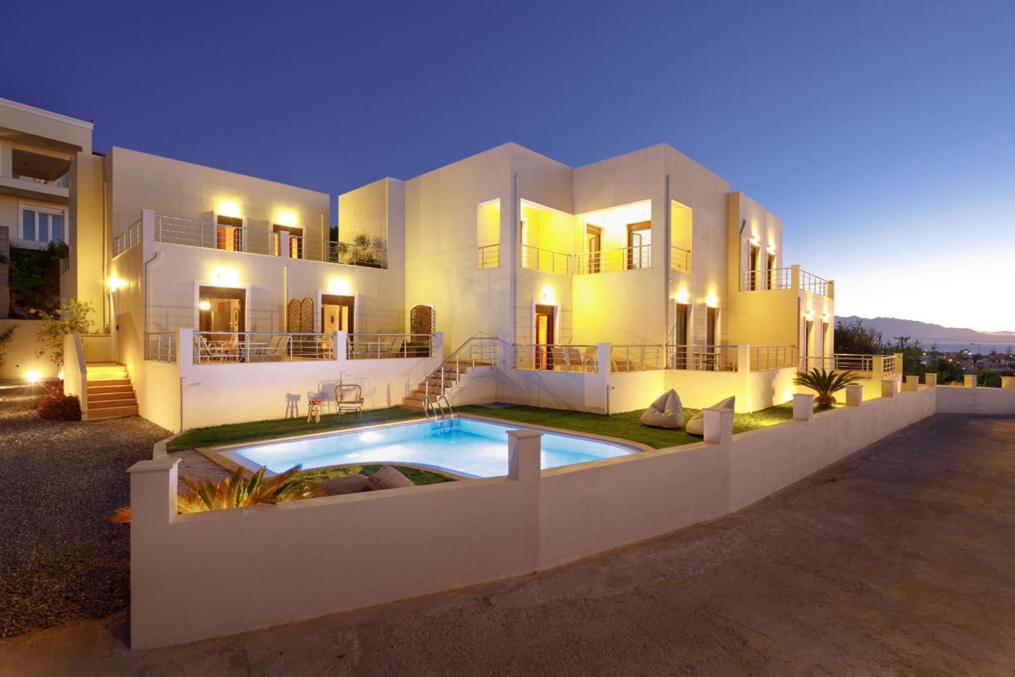 "Peach" - Sea View Maisonette By Sky Hill Resorts Παγκαλοχώρι Εξωτερικό φωτογραφία