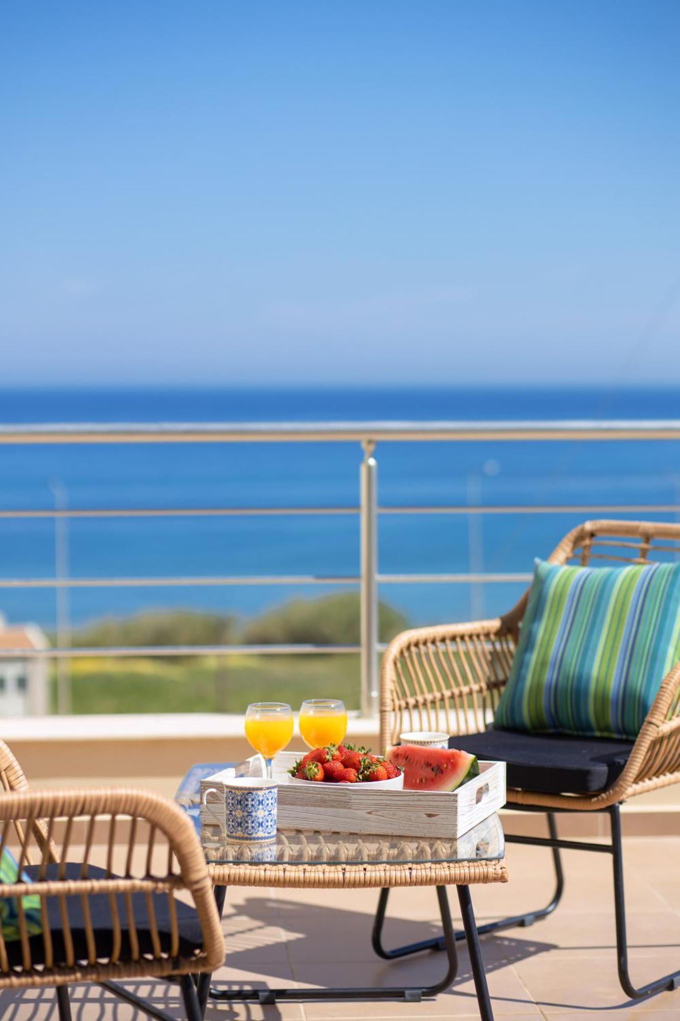 "Peach" - Sea View Maisonette By Sky Hill Resorts Παγκαλοχώρι Εξωτερικό φωτογραφία
